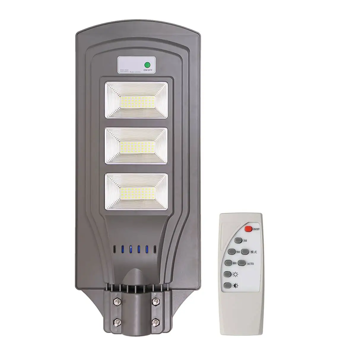 60 Вт Светодиодный уличный фонарь на солнечной батарее наружное освещение