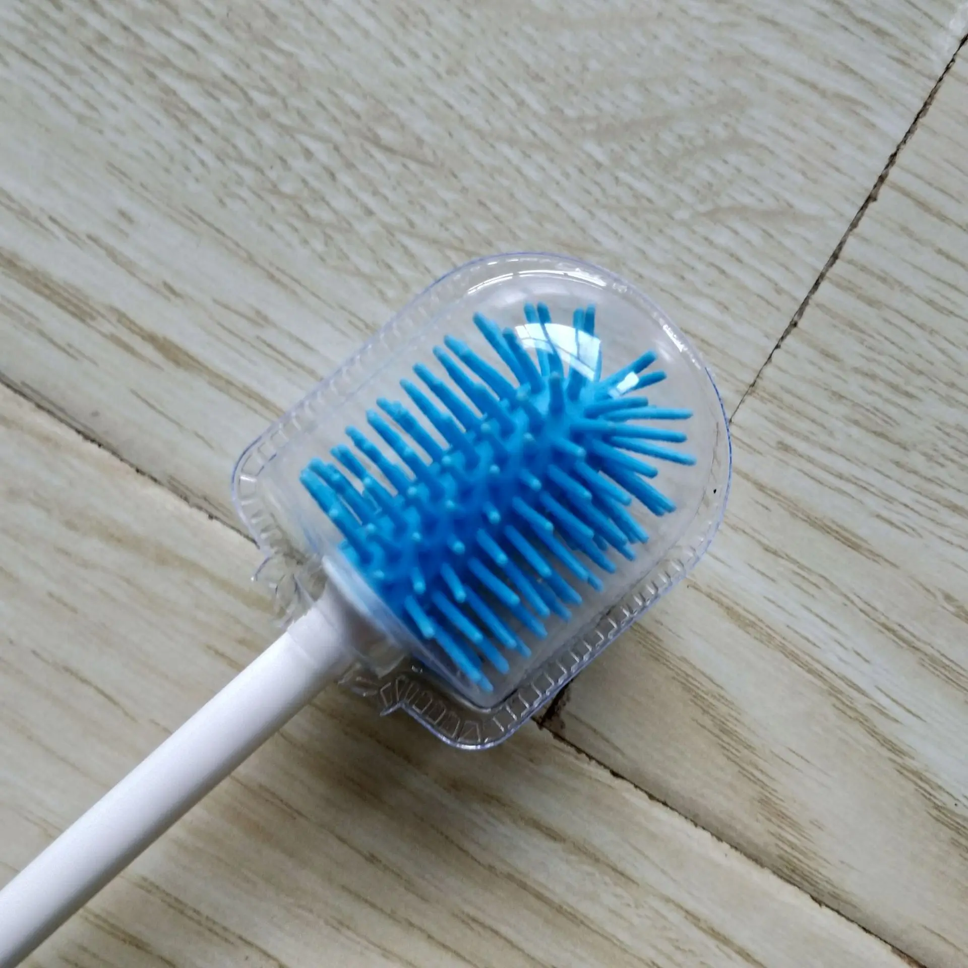 Щетка для чистки детских бутылочек силиконовая длинная ручка щетки мытья чашки