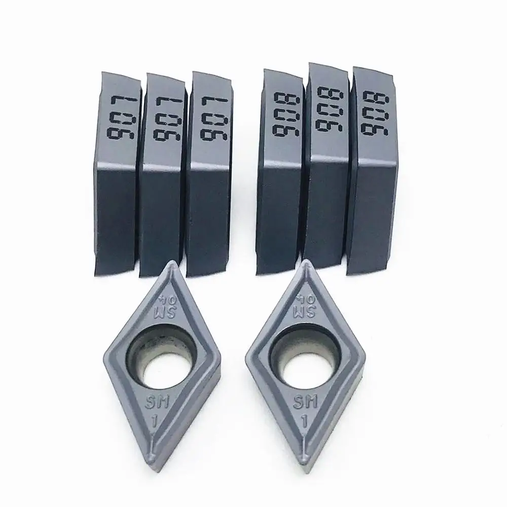 Токарный инструмент DCMT11T304 SM IC907 IC908 твердосплавная пластина DCMT 11T304 10 шт.|Токарный