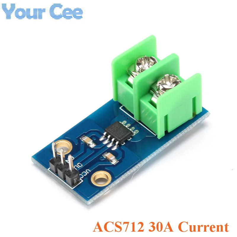 Модуль датчика тока Холла ACS712 модуль для интегральной схемы Arduino 5A 20A