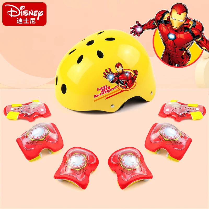 

Disney Children's Roller Skate Kit SkateBoard Balancer Hard hat Helmet Roller Skate Gear Full Set