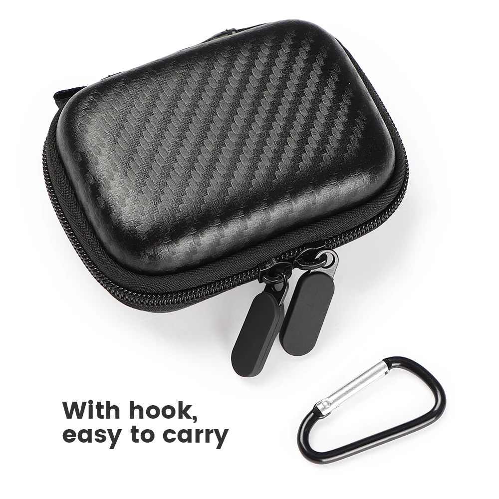 

GoPro Hero10 Mini PU Bag Protective Case Bag Waterproof Dustproof Storage Box for Go Pro Hero 9 10 Action Camera Accessories