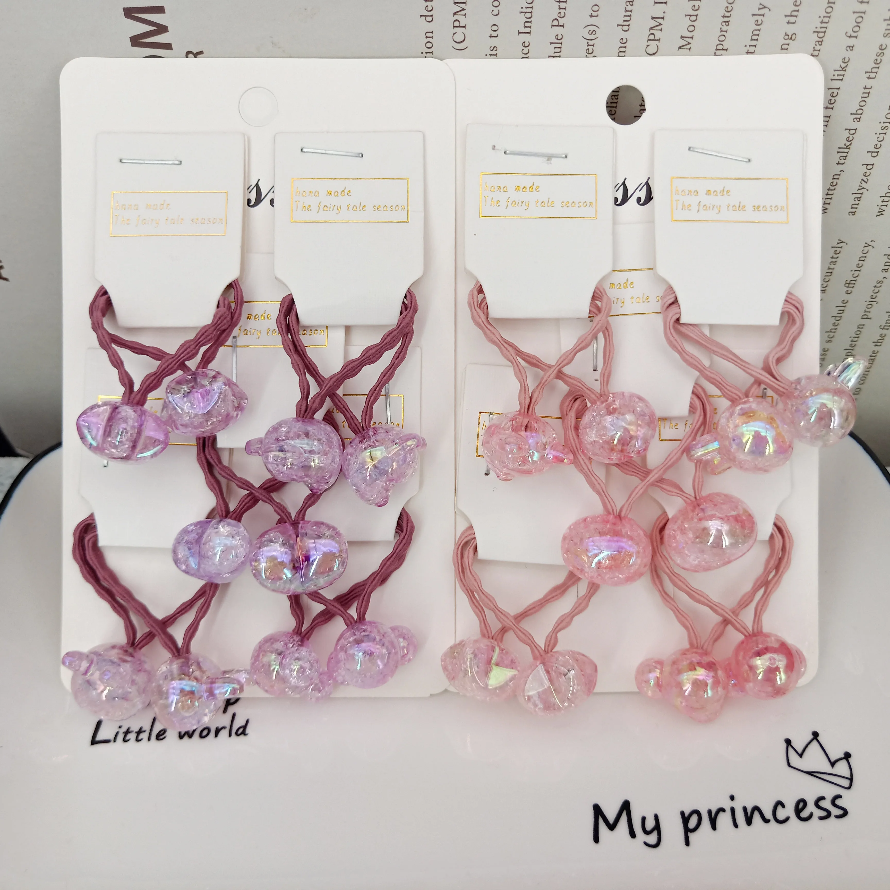 10 шт. милый зайчик принцессы со звездным принтом и повязка на голову эластичные