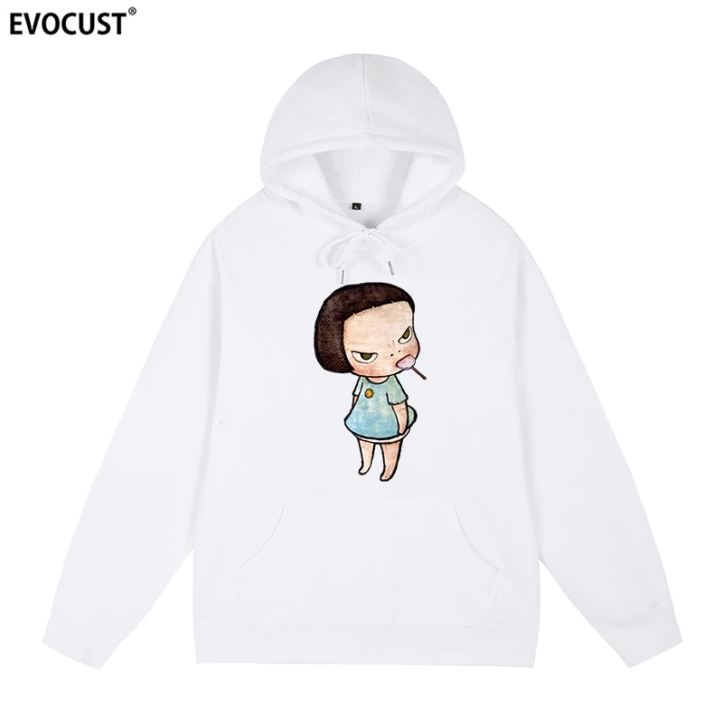 

Yoshitomo Nara eat funny Hoodies Sweatshirts men women unisex Cotton
