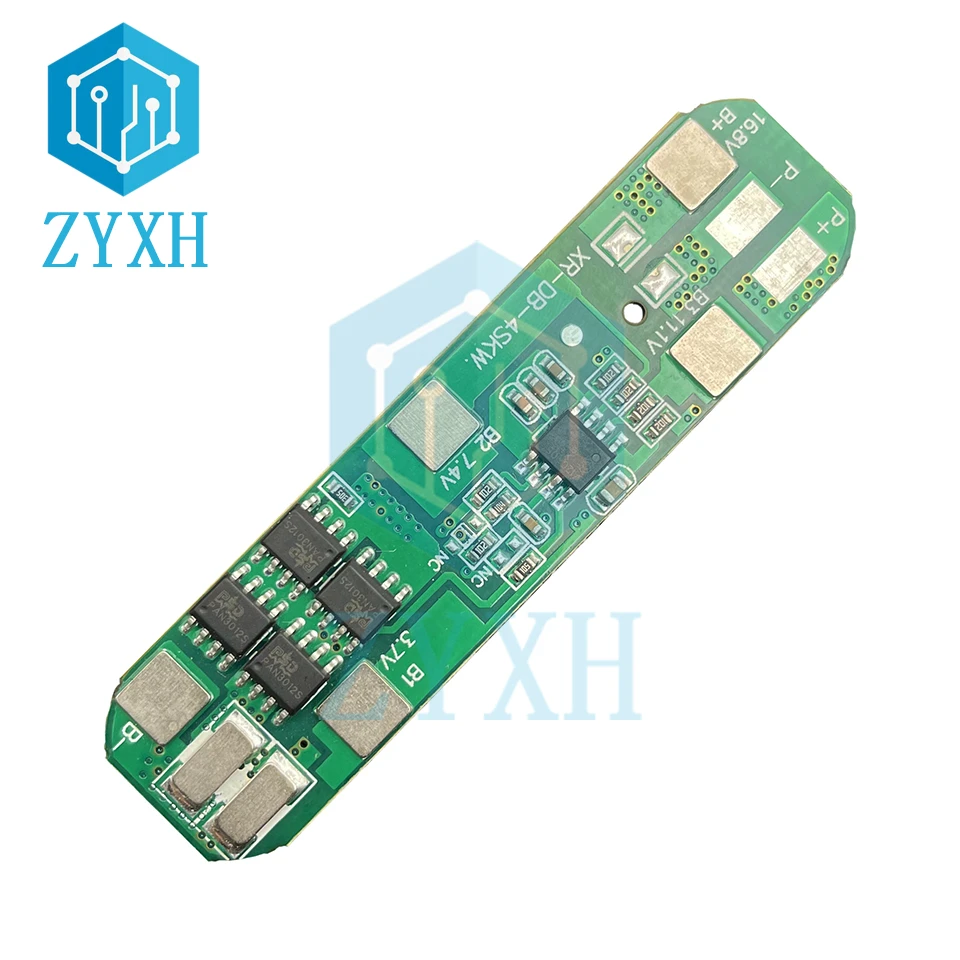 BMS 4S 5A/10A 14 8 V 18650 Защитная плата для зарядки литий-ионной батареи общий порт 2MOS/4MOS