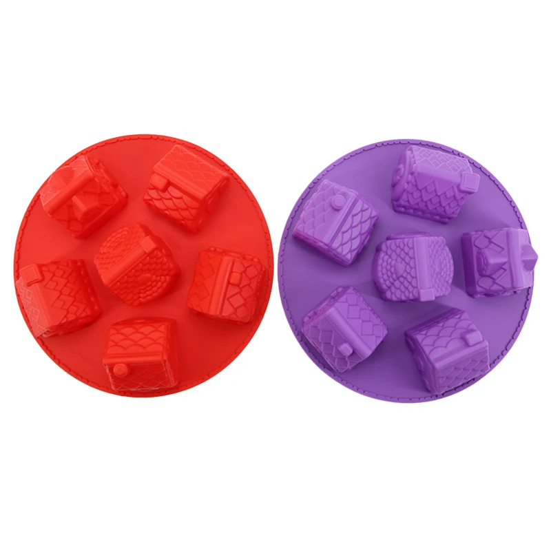 silicone 3d christmas gingerbread house cake mold chocolate for houses baking tools decorating cookie bakeware mould free global shipping
