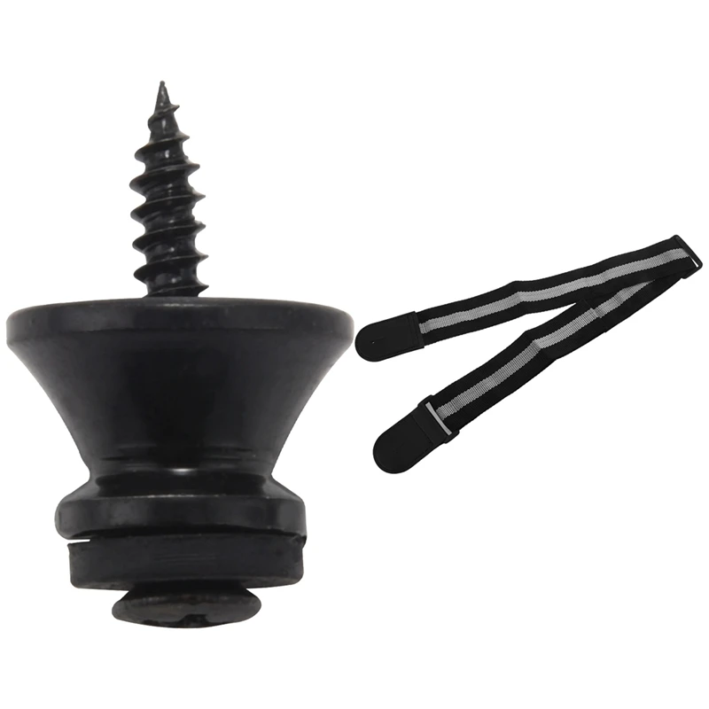 

2 предмета Электроакустическая Гитара Бас ремень Кнопка закручивающаяся крышка шпильки и 1 шт. Регулируемый гитарные ремни Акустическая ги...