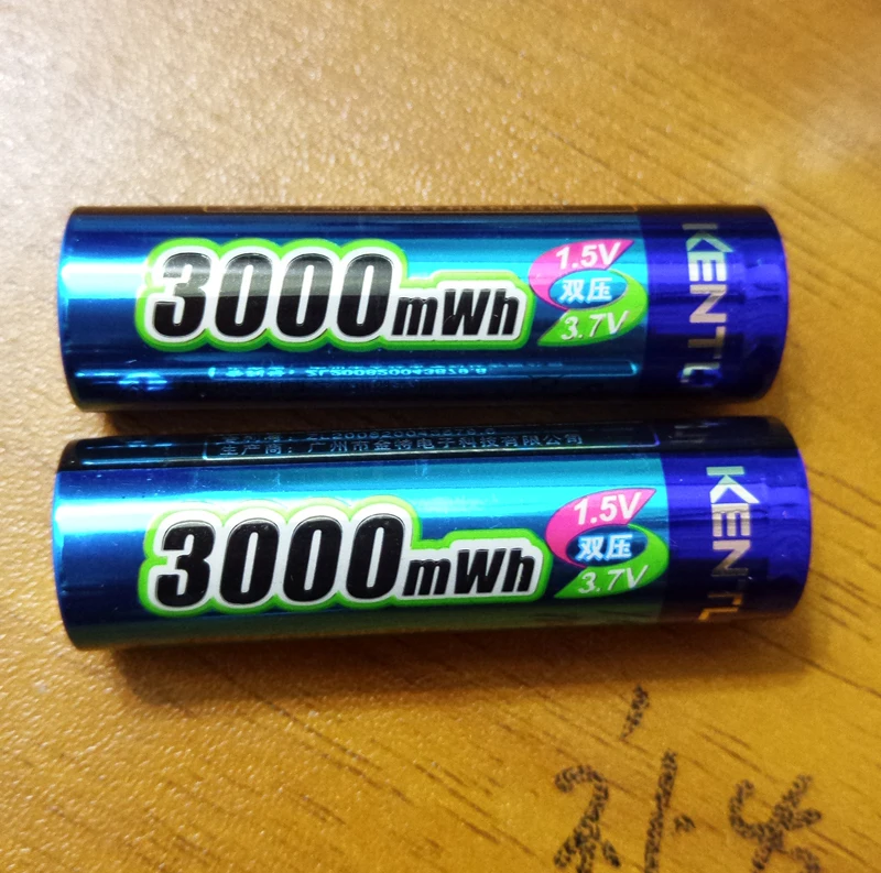 Kentli 3000mWh AA аккумулятор 1 5 В Аккумуляторная батарея камера литий полимерная
