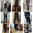 Джоггеры 2020, брюки-карго для мужчин, повседневные мужские брюки с карманами в стиле хип-хоп, тренировочные штаны, уличная одежда, штаны Techwear с лентами