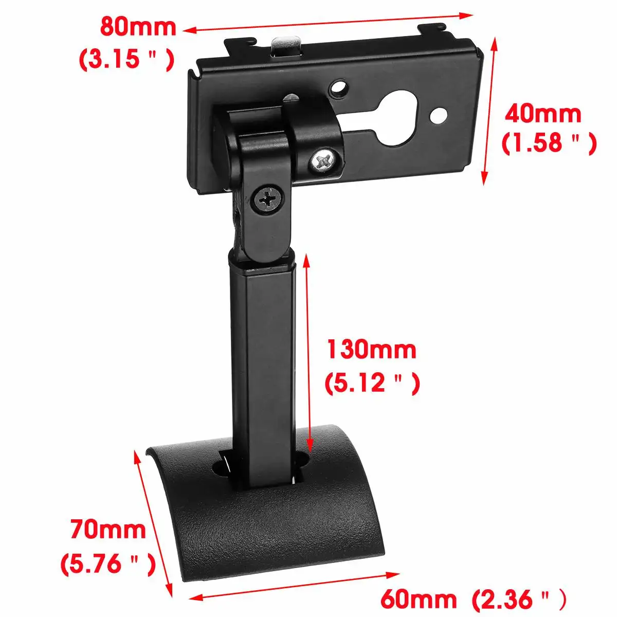 1PCS Wall Speaker Stand Stainless steel Mount Bracket Durable for BOSE-Speaker UB-20II | Электроника