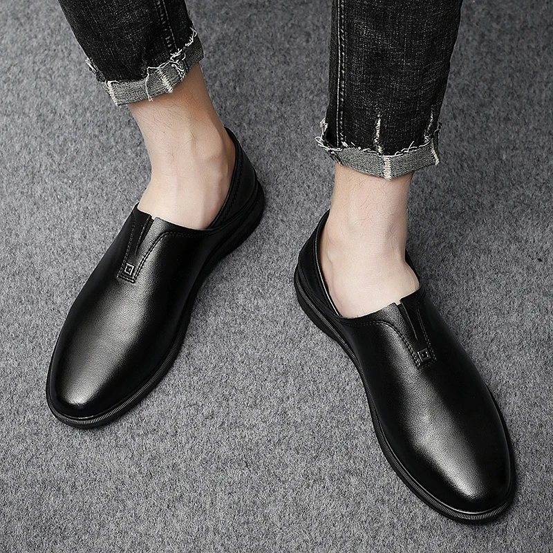 

Men Dress Shoes Leather Carved Italian Formal Oxford Business Formal Shoes Flats White