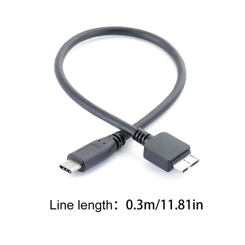 

USB 3.1 Type-C Male To USB 3.0 Micro B Male Data Cable For Tablet Phone