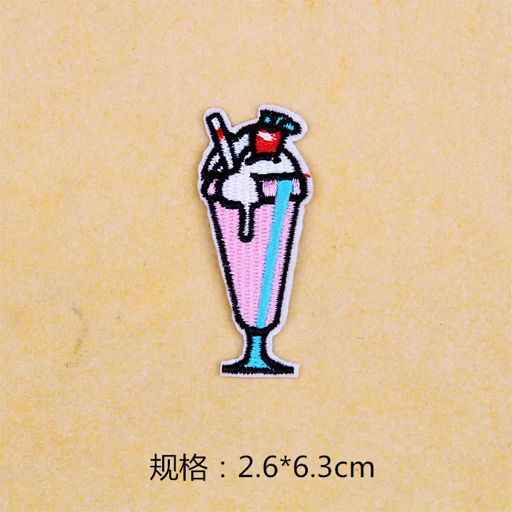 GUGUTREE вышивка продукты патч Любовь Сердце значки аппликации патчи для одежды ZK-147 |