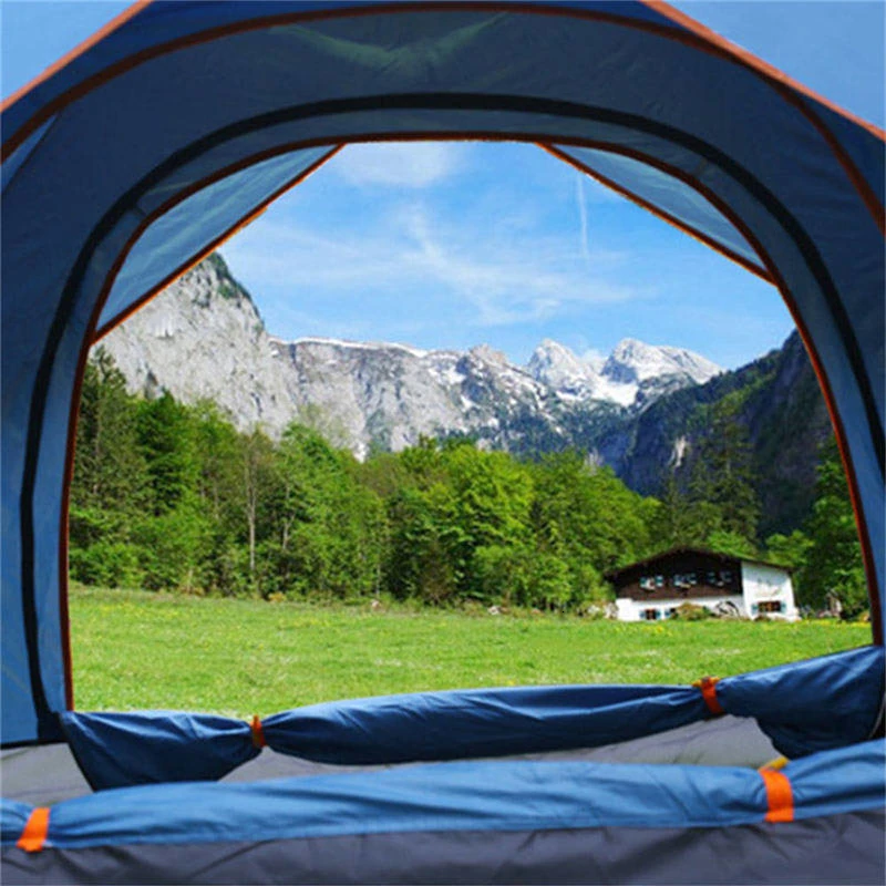Автоматическая ветрозащитная палатка для двух человек семейная уличная