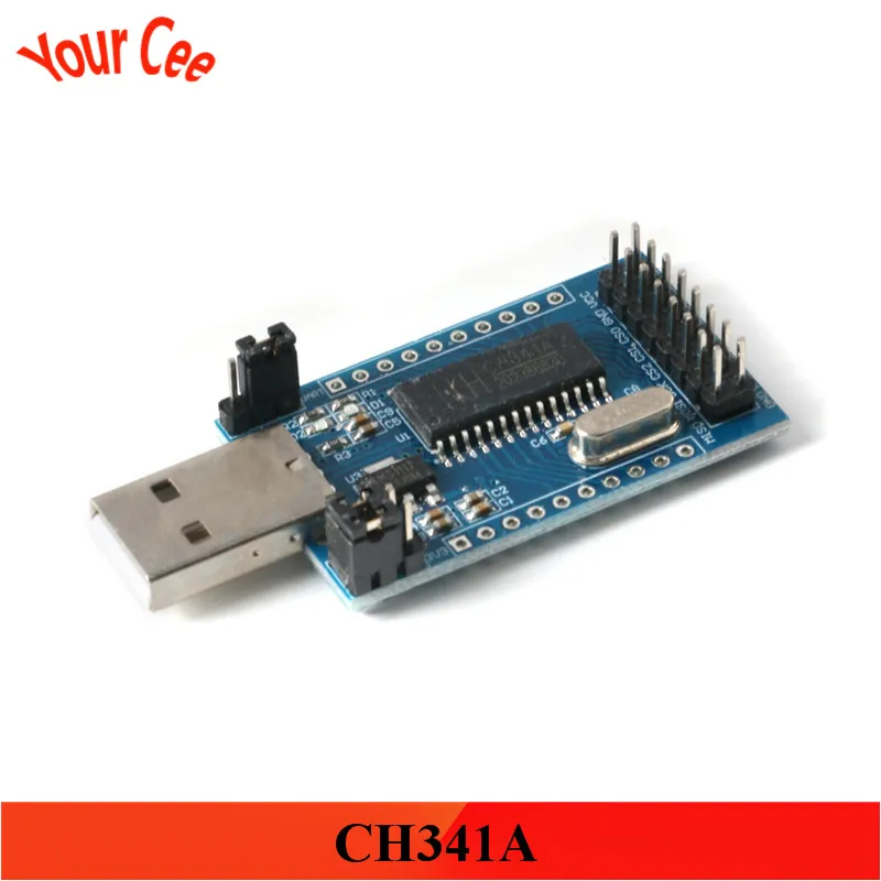 Программатор CH341A с USB на UART IIC SPI I2C конвертер Модуль параллельного порта
