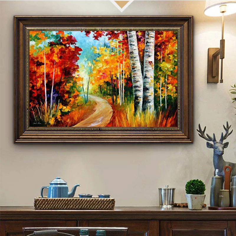 5D алмазная вышивка картина крестиком пейзаж сделай сам Алмазный кристалл