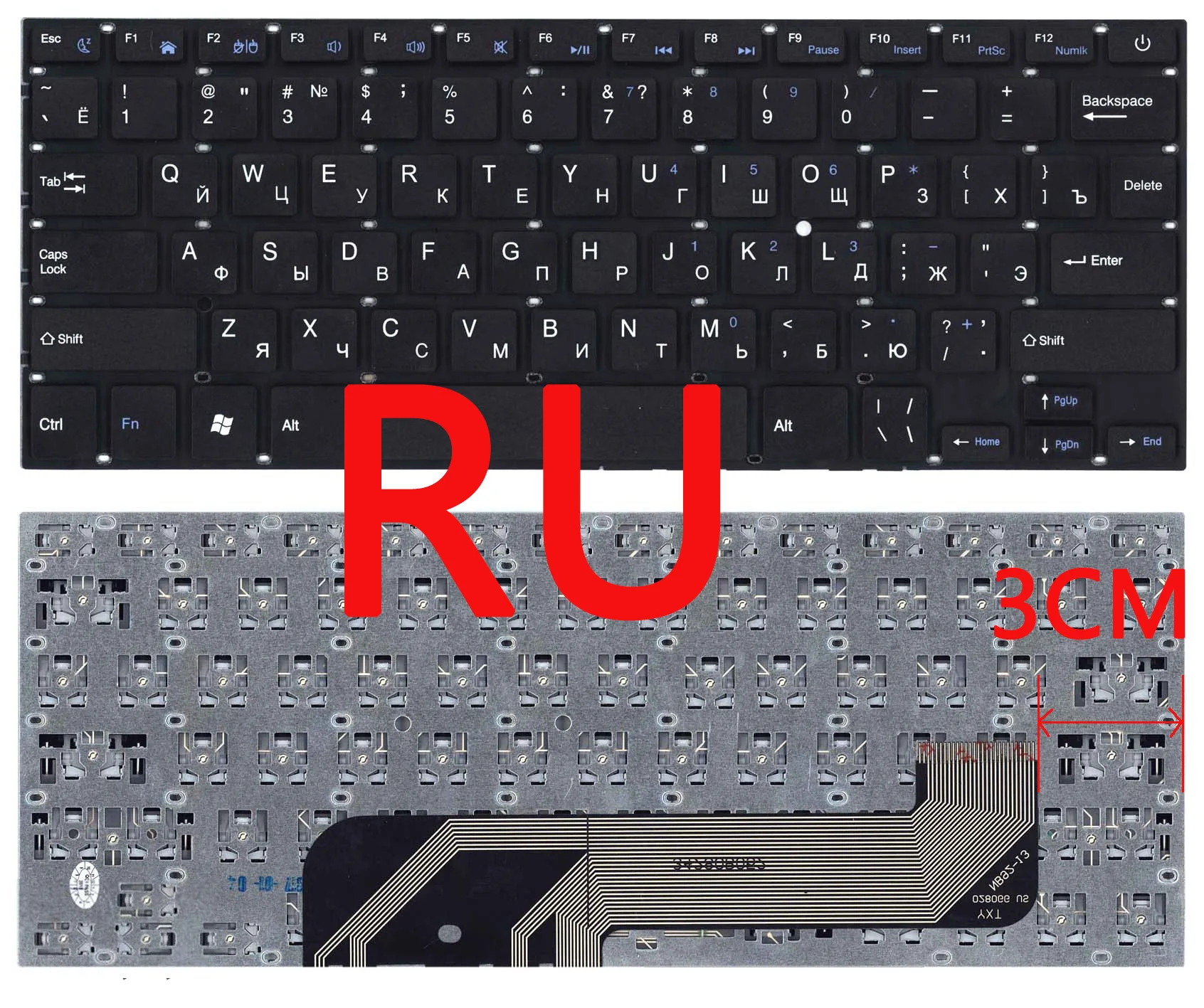 Ноутбук с русской клавиатурой Prestigio Smartbook 141C 141A 141A01 141A02 141A03 PSB141C01BFP PSB141C01CFH PSB141C01CFP -