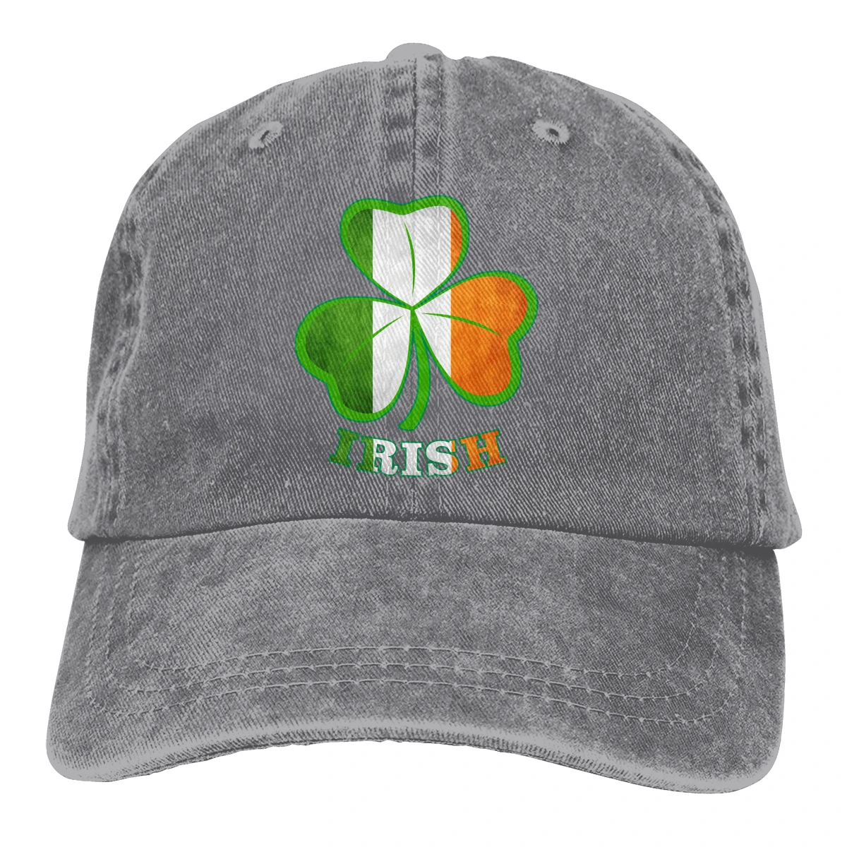 

Ireland Shamrock Irish Flag Hats for Men Women Adjustable Sun Hats Vintage Trucker Hat