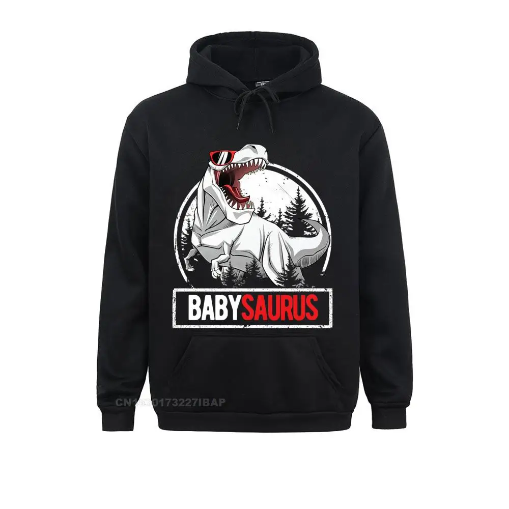Man BabySaurus Shirt For Man Toddlers Birth Party T-Rex Premium Hoodie Hoodies Prevailing Classic Men Sweatshirts Print