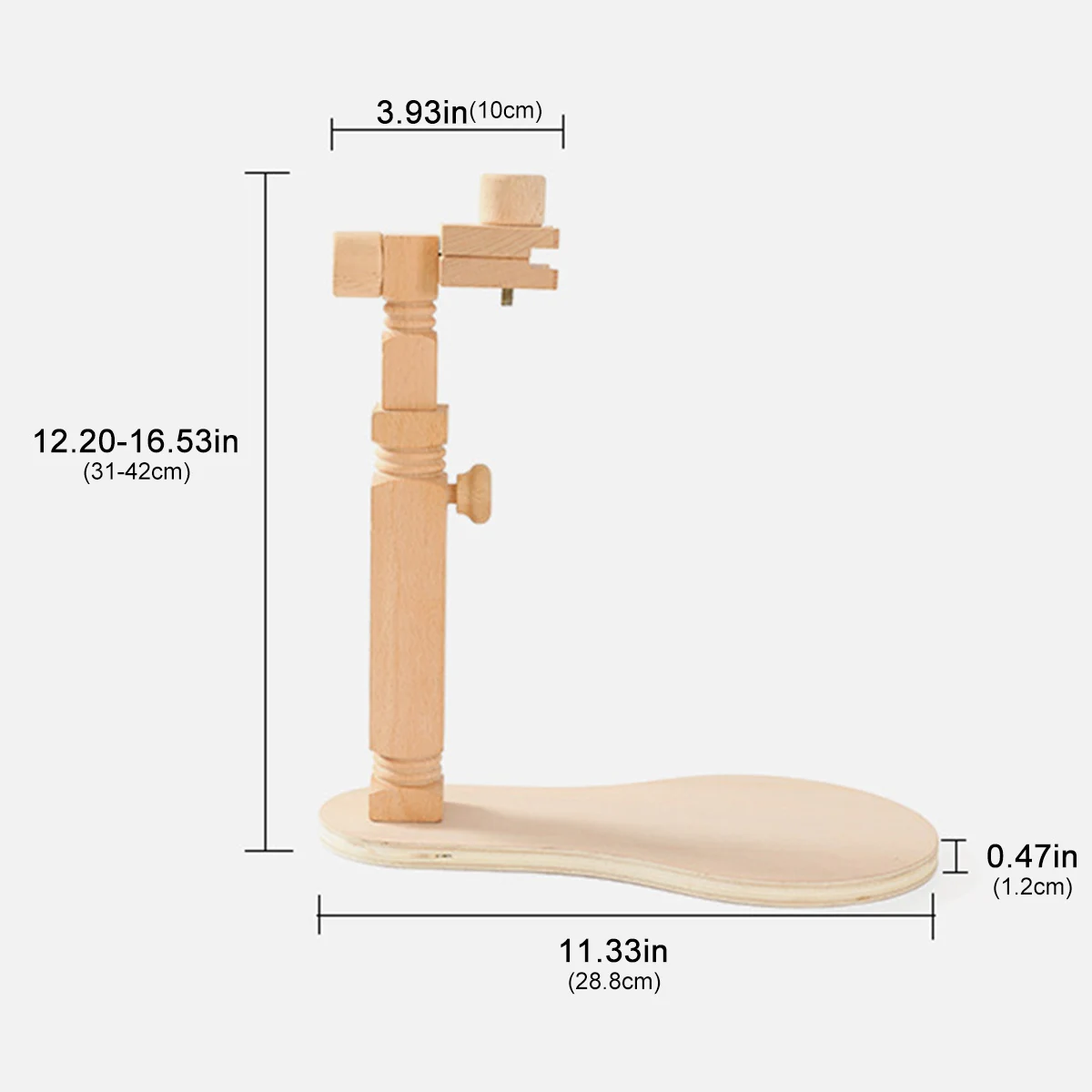 

360 Rotation Embroidery frame Cross Stitch Frame Rack With 15/20cm embroiery Lap Stand DIY Cross Stitch Hoop