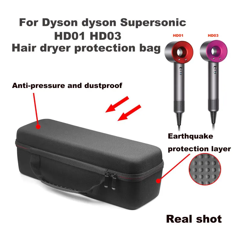 Флип чехол для Dyson supersonic HD01 HD03 сушилка волос с твердым корпусом сумка хранения