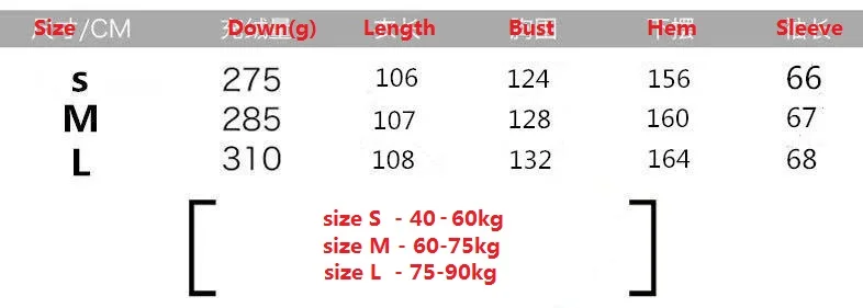 

Shiny Down Jackets Women Winter Down Coat Large Fur Shiny Down Coat 45-90kg BLACK Silver S M L XL