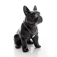ceramic french bulldog dog statue home decoration accessories craft objects ornament animal figurine living room sculpture