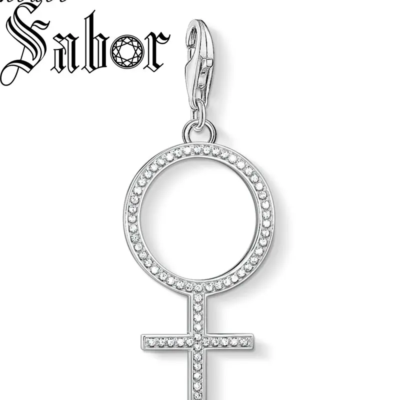 Подвеска с подвеской в виде символа Венеры модные ювелирные изделия подлинный