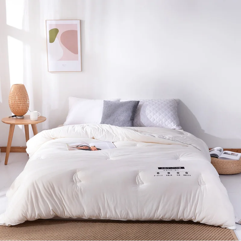 

Chinese high quality 100% handmade winter quilts, white, pink, gray and blue oversize double quilts