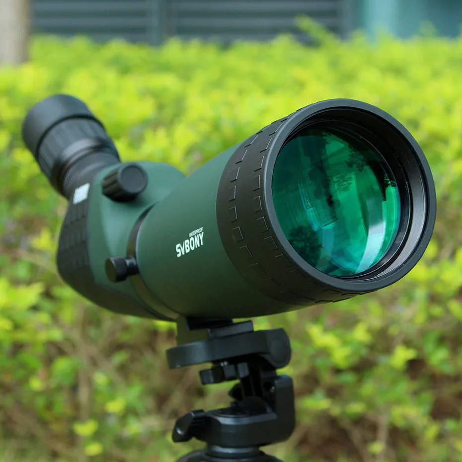 SVBONY SV22 Зрительная труба 20-60x80 BAK4 FMC Водонепроницаемый зум телескоп азот без штатива металлический корпус Высокое качество F9322G
