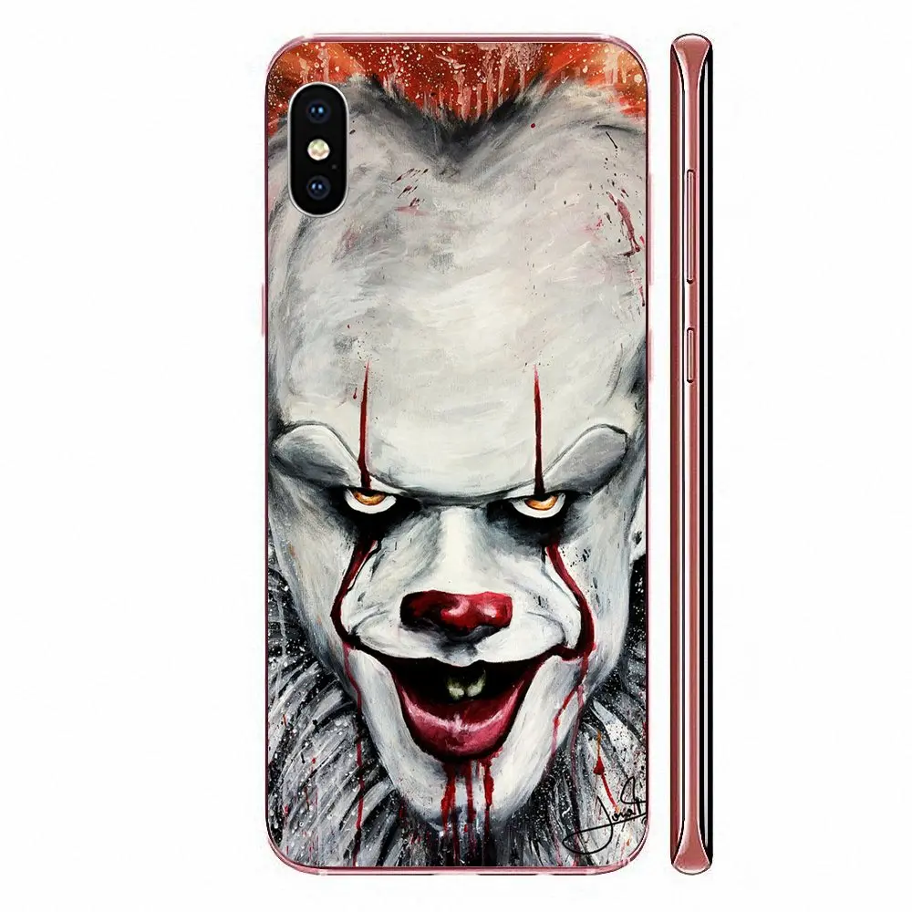 Stephen Kings It Pennywise Clown Horror For Huawei Nova 2 V20 Y3II Y5 Y5II Y6 Y6II Y7 Y9 G8 G9 GR3 GR5 GX8 Prime 2018 2019 | Мобильные