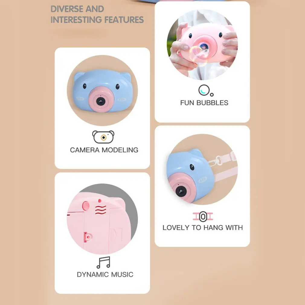 Автоматическая забавная Милая мультяшная свинья животное мыло детская машина