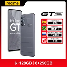 realme GT Master Edition Snapdragon 778G 5G Smartphone NFC 120Hz AMOLED 65W Super Dart Charge 64MP 128GB/256GB Android Cellphone