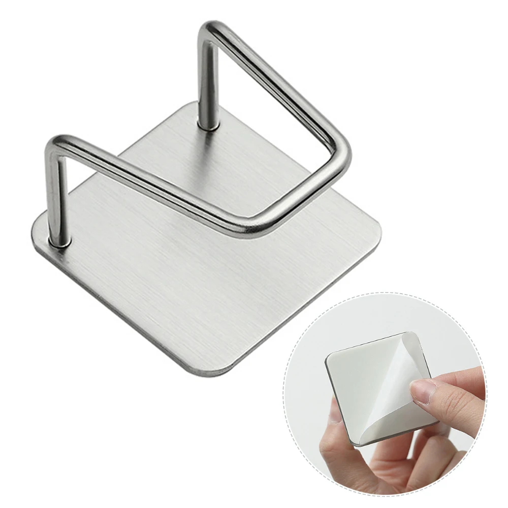 Kitchen Stainless Steel Sponges Holder Self Adhesive Sink Drain Drying Rack Accessories storage Organizer | Дом и сад
