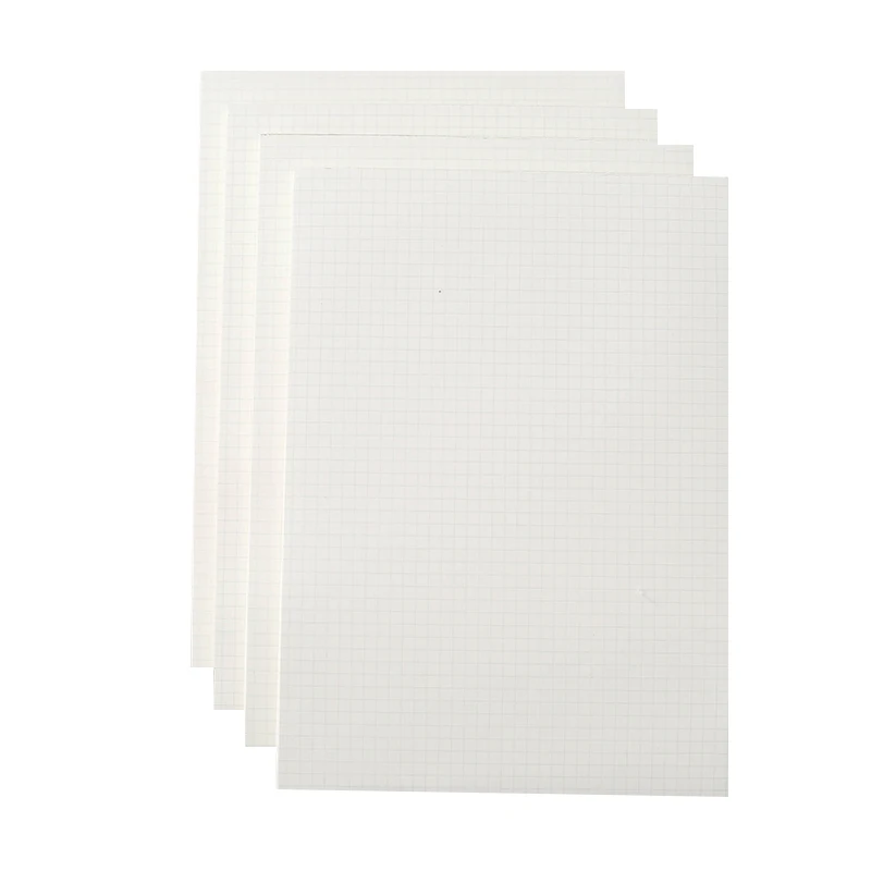 

4pcs/set B5 Notebook Simple Thicken Student Horizontal Grid Blank Draft Paper Diary Drawing Painting Sketchbook Office Supplies