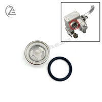 acz 2 sets master cylinder brake lever reservoir sight glass gasket 18mm for motorcycle scooter atv dirt bike hydraulic clutch