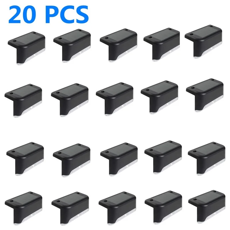 

Светодиодная уличная лампа на солнечной батарее, Рождественский настсветильник светильник для дорожек, лестниц, ландшафсветильник, колоды...