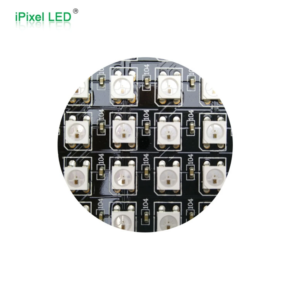 Jual Layar Panel LED Fleksibel 8*32 Piksel RGB WS2812B SK6812