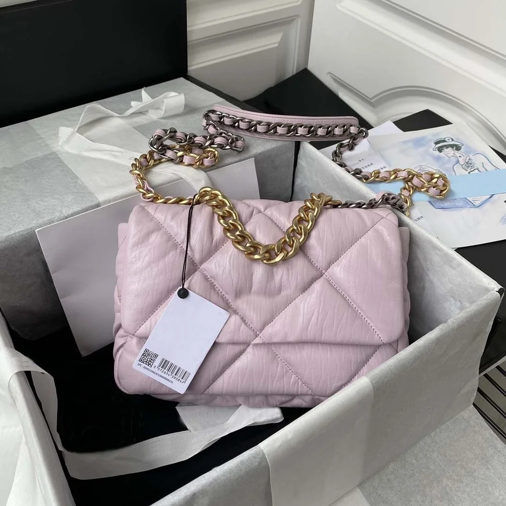 

Роскошная дамская сумочка на плечо из 100% натуральной кожи, Высококачественная дамская сумка-мессенджер 1:1, сумка-подушка, маленькая квадрат...