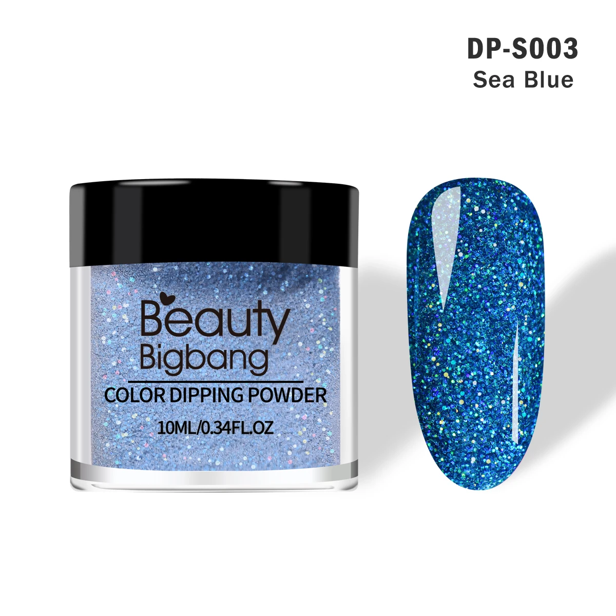 Beautybigbang 10 мл зеркало-Хамелеон для ногтей блестки погружающийся порошок DIY ногтей хромированный пигмент пыль маникюр Дизайн ногтей украшение - Цвет: 3