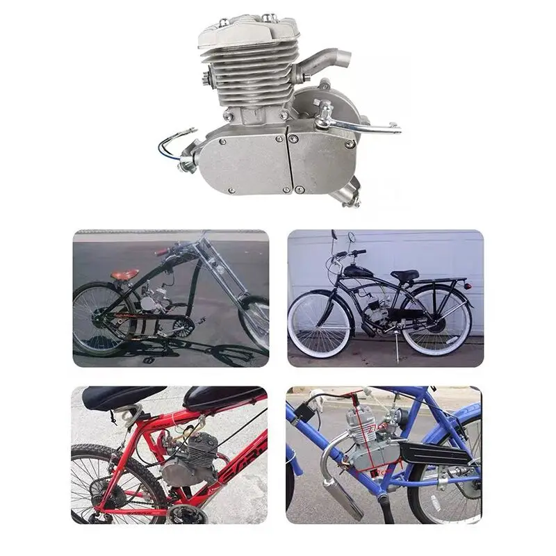 

80cc 2-Stroke 26" 28" Motorized Bicycle Motor Engine Kit Bike Petrol Gas Engine Kit car.