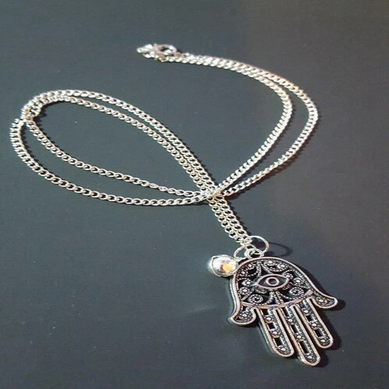 Турецкое женское ожерелье с подвеской в виде глаза демона|silver choker|choker collarpendant glass |