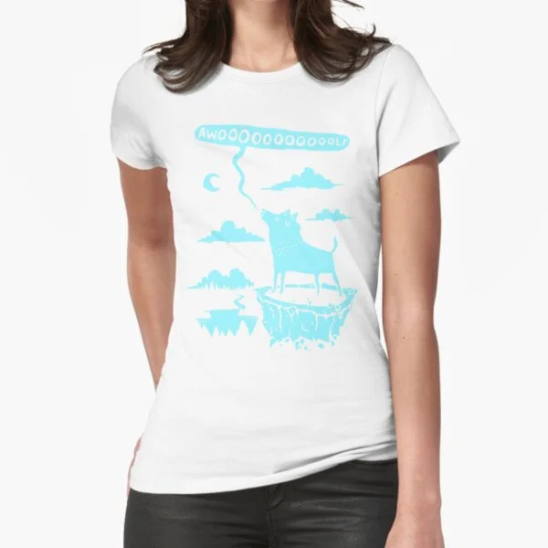 

Wolf T-Shirt Print Top