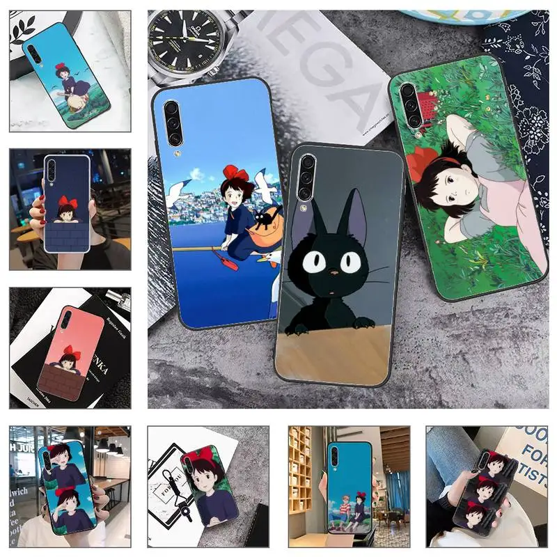 

Kiki's Delivery Service anime Phone Case For Samsung galaxy A S note 10 7 8 9 20 30 31 40 50 51 70 71 21 s ultra plus