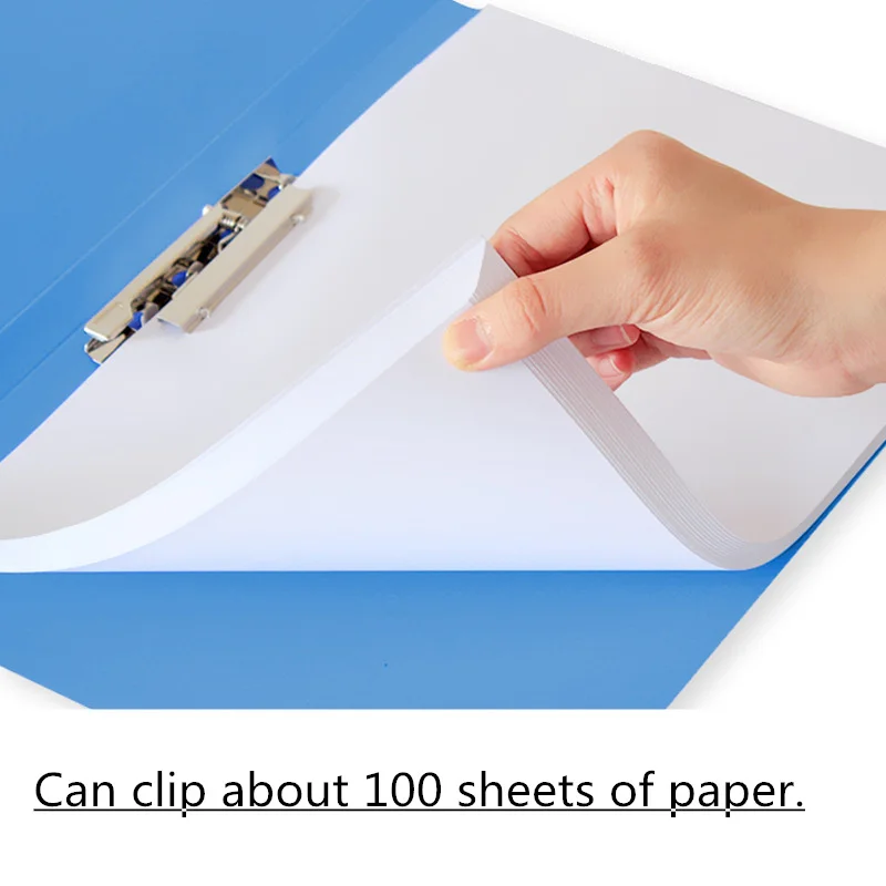 

Bag for Documents A4 Data Organizer Diary File Folder Single-Double Clip High Capacity Office Meeting Stationery Storage