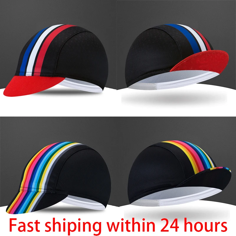 

2020 New Cycling Cap Lightweight Bike Wear Hat breathable Uv Protection Bicycle Headwear gorra ciclismo Free size Be elastic