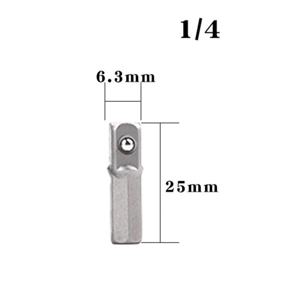 4 шт шестигранный хвостовик адаптер для сверла Гайка Драйвер удлинитель питания