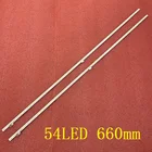 2 шт.компл. 54LED 660 мм Светодиодная подсветка для Samsung Sharp LC-60LE660U LC-60LE661U 2015SSP60 7030 54 LM41-00090S RUNTKB270WJZZ