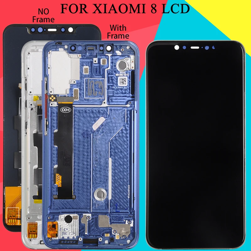 Dinamico 6 21 дюймов для Xiaomi Mi 8 ЖК дисплей MI8 сенсорный экран дигитайзер сборка Замена