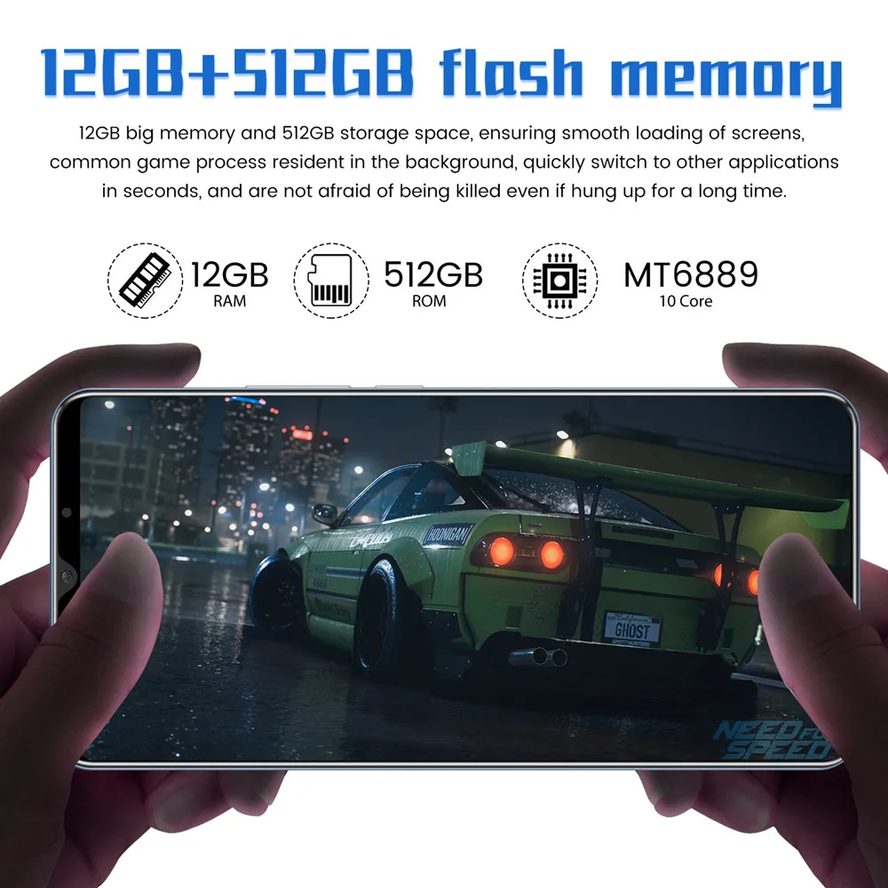 New Smartphone Rino8 Pro With a 6.38 inch Water Drop Screen of 512MB + 4GB | Мобильные телефоны и аксессуары